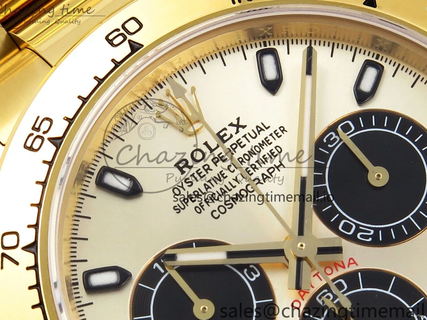 MiroTime 0101 Durable Daytona 116508 KING 1:1 Best Edition YG Black Dial on YG Bracelet SH 1907